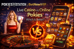 Live Casino vs Online Pokies – Which Is - PokiesStation Australia